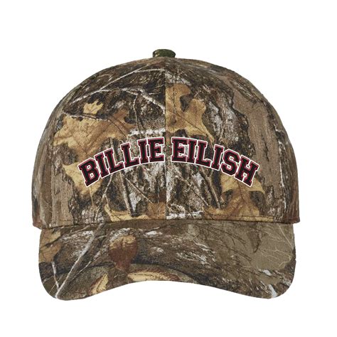 billie eilish camo hat.